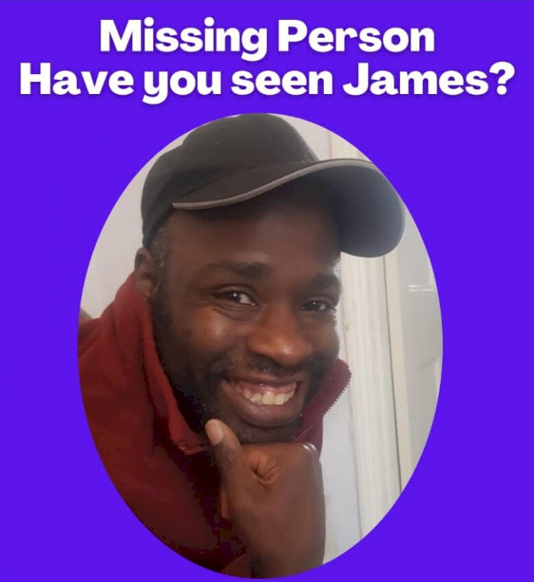 Urgent Appeal to find Missing Person: James David, aged 49