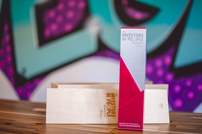 Oyster Partnership Wins Prestigious IIP Award - Employer of the Year: Gold