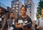 Black youth fight The Tower