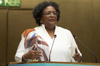 Mia Mottley shortlisted for top environment award