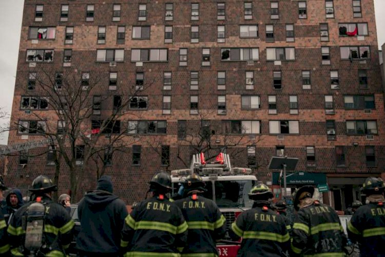 Bronx apartment block fire survivor says 'this is our Grenfell'