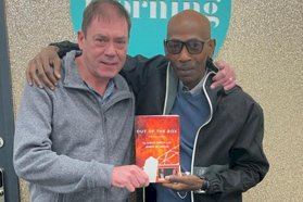 Man who shot two cops joins forces with his victim to tackle gun crime