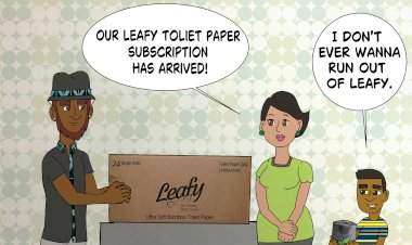 Leafy Toilet Paper